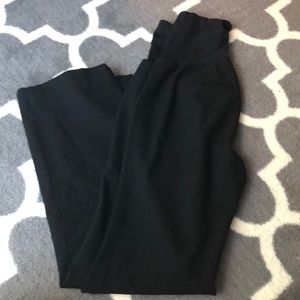 Full panel maternity baby boot dress pant